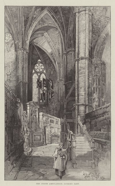 The North Ambulatory, looking East by Herbert Railton